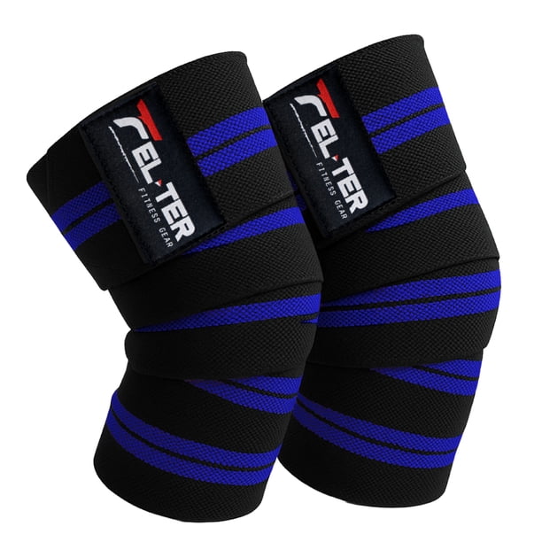 Vendas Para Rodillas FELTER SPORTS Lineas / Azul Marino