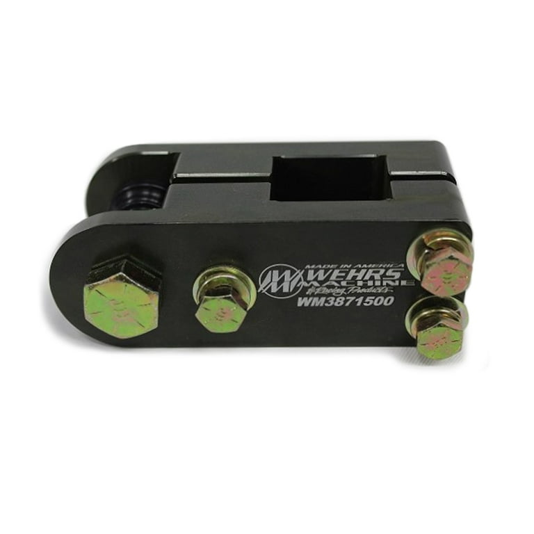 Wehrs Clamp-On Chassis Mount 1-1/2in Sq w/ 3/4in Mount Wehrs Clamp-On Chassis Mount 1-1/2in Sq w/ 3/4in Mount