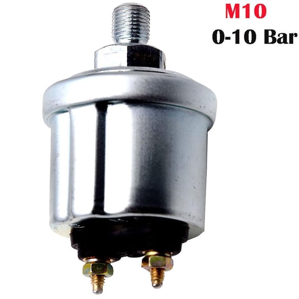 New 6 In 1 85mm Lcd Multi-function Tachometer Fuel Gauge Water Temperature Oil Pressure 0-10 Bar Sensor For Boat Car Motorcycle