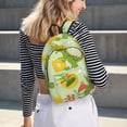 thumbnail image 7 of Balery Cartoon Dinosaurs Vintage Canvas Backpack for Men and Women - Large Capacity, Durable Travel Laptop Bag for School, Work, Hiking, and Outdoor Activities, 7 of 7
