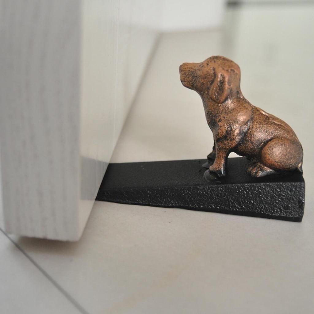 Fiocias Non-slip Rubber Base Door Stop Door Stay Anti-collision Door Stopper Decor Dog_1