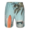 thumbnail image 3 of Fotbe Vintage Surf Van Beach Trajes de Baño Estampados para Hombre, Shorts de Verano de Secado Rápido, Ropa de Playa, Bañadores-3X-Large, 3 of 6