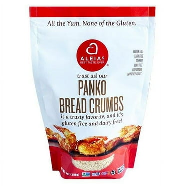 Aleia's Gluten Free Panko Bread Crumbs, 7 oz. Bag, Contains: Egg