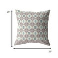 thumbnail image 5 of Pink Lattice Indoor Outdoor Throw Pillow, 5 of 5