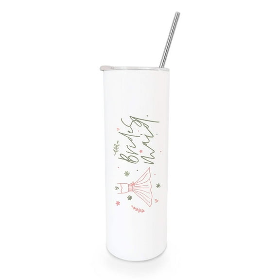 Floral Bridesmaid Wedding Tumbler