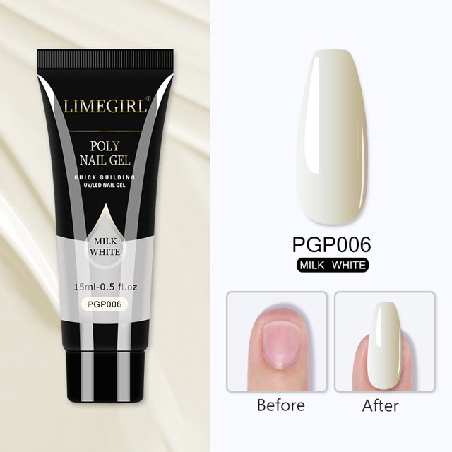15ML Diseño De Uñas Polygel Rápido Constructor Gel Acrílico Arte Manicura Color Extensión Gao Jinjia unisex