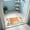 D, variant on Dogs Shape Bath Plush Mat Rug, Polyester Non-Slip Quick Dry Absorbent Thin Bathroom Rugs Fit Under Door Bathroom Floor Mats-Shower Rug for in Front of Bathtub, Sink, Shower Room