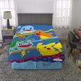 thumbnail image 5 of Pokemon Kids Plush Twin/Full Blanket, 62 x 90 , Blue, 5 of 8