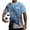 Argentina Flag, variant on Saudi Arabia Men Football Jersey Elastic Soft Short Sleeve Tops Quick Dry Fans Shirts Soccer Jersey Training Shirts Workout Fitness Clothes S-4XL