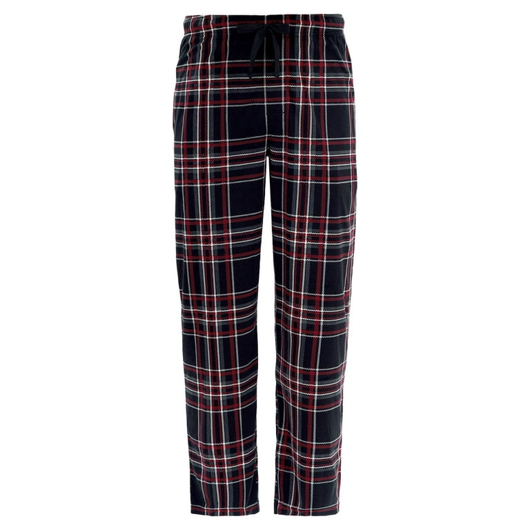 George Men s and Big Men s Silky Fleece Sleep Pajama Pant sizes S 5XL Walmart