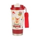 thumbnail image 3 of Taza de café con aislamiento navideño, vaso térmico a prueba de fugas, 500 ml, portátil, para viajes Patrón de ciervo, 3 of 9