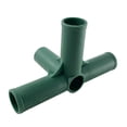 thumbnail image 1 of 8Pcs Greenhouse Frame Joint Connector 19Mm Heavy Duty Pipe Frame Awning Bracket, 1 of 9