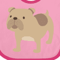 thumbnail image 4 of Inktastic Bulldog Boys or Girls Baby Bib, 4 of 4