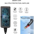 thumbnail image 4 of 12V AC/DC Adapter for Model ADPT40 Power Supply Cord Cable PS Wall Home Charger, 4 of 5