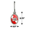 thumbnail image 4 of Angry Shark Scuba Diving Flag Diver  Antiqued Oval Charm Clothes Purse Suitcase Backpack Zipper Pull Aid, 4 of 4