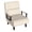 Beige, variant on SHGJ&SOFT Convertible Sleeper Chair, Folding Chair Bed, 5 Angle Adjustable Backrest & Pillow, Lounge Chair Indoor, 3 in 1 Single Lazy Bed for Office, Living Room, Bedroom. (Black, 1PC)