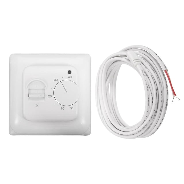 Controlador De Temperatura De Calentamiento Del Termostato De De Calefacción De Piso Mecánico De 230V 16A BLESIY Termostato de calefacción de piso de habitación