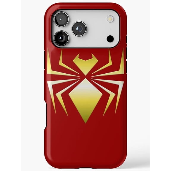 Iron Spider H197, Case for iPhone 17 16 15 14 13 12 11 Pro Max  Stylish Unisex Protective Cover