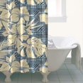 thumbnail image 4 of Pioneer Flower Floral Print Pattern Shower Curtain 36"x72" ,Bathroom Decorative Shower Curtains Set with 12 Hooks,Modern Waterproof Washable Shower Curtain, 4 of 6