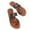 Coffee, variant on Women's Wide Width Flat Sandals,Women's Open Toe Sandals Slip on Toe Ring Flat Sandals Beach Summer Slide Sandals，Casual Sandal