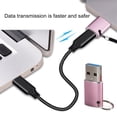 thumbnail image 4 of Charger Adapter Charging Data Transmission Aluminum Alloy Type-c Female to USB 3.1 Converter for Mobile Phone, 4 of 8