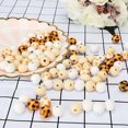 thumbnail image 3 of Handmade Natural Beads Wood 60-200PCS Rustic Checkered 16*16mm For Festival Party Log Color Decoration Farm Buffalo(Random Color  confirm the picture), 3 of 16