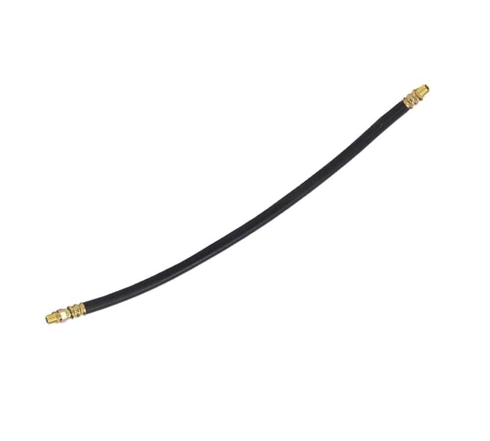 Air Brake Hose Assembly 30" x 3/8"-18 for Semi Trucks | 1/2" ID 3/8" NPT 225 PSI 1 Fixed 1 Swivel DOT FMVSS106 SAE J1402 | Replaces 16330 01-420 148030 18130 21289 27256 27292 288139