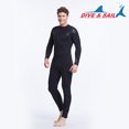 thumbnail image 2 of Toystoory Trajes de neopreno de 5MM, traje de buceo, pantalones largos de manga larga, traje de Surf con protección para buceo, esnórquel, surf, Deportes acuáticos Hombre/Negro S Toystoory OD003704-02, 2 of 6