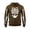 Coffee, variant on Unisex Halloween Skeleton Hoodie Long Sleeve Pullover Sweatshirt Oversized Hood Graphic Print Sweater Coffee M
