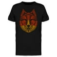 thumbnail image 1 of Line Art  Wolf Head Graphic T-Shirt Men -Image by Shutterstock, Male Large, 1 of 4