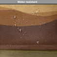 thumbnail image 6 of Ambesonne Tan Place Mats Set of 4, Abstract Sunrise Mountains, Standard Size, Sand Brown Pale Brown, 6 of 6