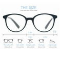 thumbnail image 2 of MODFANS Round 1.00 Reading Glasses for Women Ladies Blue Light Blocking Circle Readers Blue Ray Circular Cheaters Glasses 4 Pack, 2 of 5