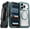 Green, variant on Rome Tech Defender Crystal Case With Invisible Magsafe For Apple iPhone 17 Pro Max - Blue