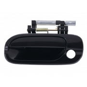 APA Replacement Outer Front Door Handle Black for 00-06 2000-2006 Sentra Driver Left LH Side NI1310117