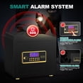 thumbnail image 4 of BESAFETY 1.5 Cuft Home Security Safe Box with Digital Keypad, Adjustable Shelf, Fireproof & Waterproof Bag, 4 of 11
