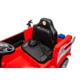 thumbnail image 2 of 12V Firetruck 1 Seater Kids Ride On Toy, 2 of 5