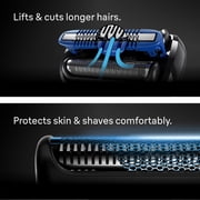 Braun Electric Razor for Men Series 6, Electric Shaver, Precision Trimmer, S6 6120s