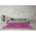 thumbnail image 3 of Ahgly Company Indoor Round Persian Pink Traditional Area Rugs, 6' Round, 3 of 4