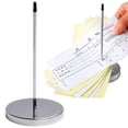 thumbnail image 4 of Stainless Steel Receipt Holder Spike, Heavy-Duty Check Spindle with Rubber Cap & Non-Slip Base, Metal Desk Ticket Stabber for Restaurant, Office, Kitchen, Ideal for Bill, Memo, 6.28x5.51 inch, 4 of 6