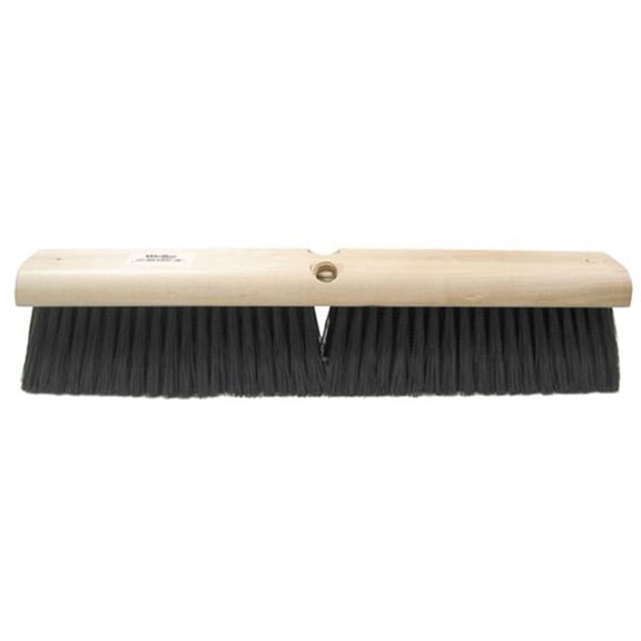 Weiler 804-42035 18 in. Black Synthetic Med.Sweep Floor Brush