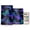 Neon Blue-Purple Green Butterfly, variant on Set of 2 Flameless Candles Lights with Remote Control Flickering LED Candles Electric Candles for Home Decor Parties Pink Flamingos with Golden Dot