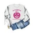 thumbnail image 2 of Anbech Womens Halloween Sweatshirt Graphic T Shirts Long Sleeve Top Pullover Loose Fashion Sweaters, 2 of 3