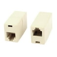 thumbnail image 1 of 2 Pcs Conector de Línea Telefónica RJ11 8P4C Hembra a Hembra, 1 of 6