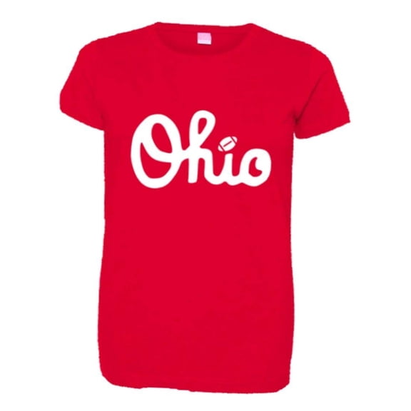 PleaseMeTees™ Womens Script Ohio Football TBDBITL Marching Band HQ Tee