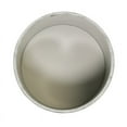 thumbnail image 4 of 2-Piece Modern Metal Planter Pot With 4-Leg Black Metal Base - Gray - 14.75"H x 11.75"W / 12"H x 9.5"W, 4 of 4