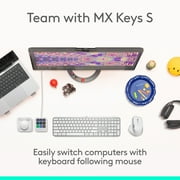 Logitech MX Master 4, Ergonomic Wireless Mouse with Advanced Performance Haptic Feedback, Pale Gray