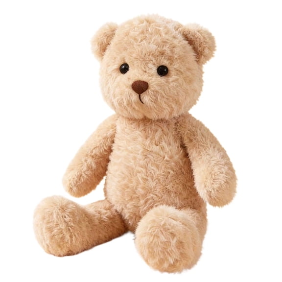 Brown Teddy Bear Plush Toy, Stuffed Animal for Kids, Soft Cozy Huggable Bear Gifts for Boys Girls, Bedroom Home Decor