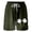 Army Green, variant on TBWNWG Boys Girls Casual Floral Shorts Summer Holiday Beach Pants,Sizes 14-16 Years