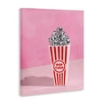 thumbnail image 2 of Stupell Industries Eclectic Pink Disco Popcorn Canvas Art, 16 x 20, by LISH Creative, 2 of 8