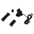 thumbnail image 1 of Bike Throttle Grip Set, Power Display Universal Battery Applicable 48V Electric Bike Throttle Grip 4 Lights Half Lock  for Modification, 1 of 8